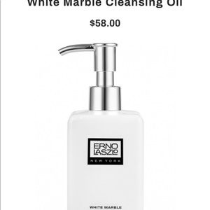 Erno Laszio white marble cleansing oil